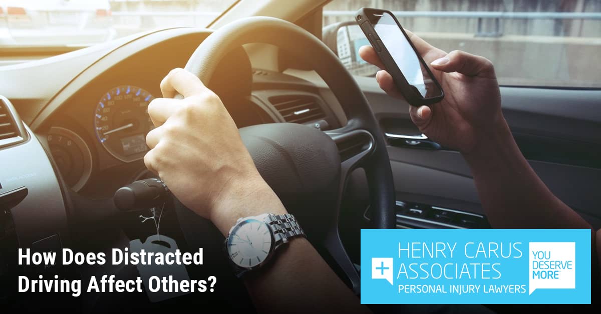 Does texting while driving affect insurance information
