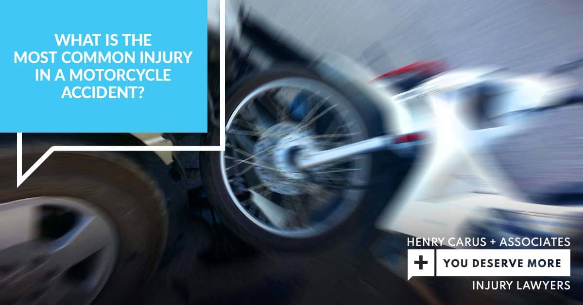 The Most Common Injuries Riders Suffer In Motorcycle Accidents