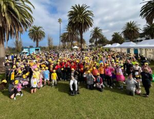 Team members at Henry Carus + Associates attending the 2024 Shine a Light on Road Safety walk